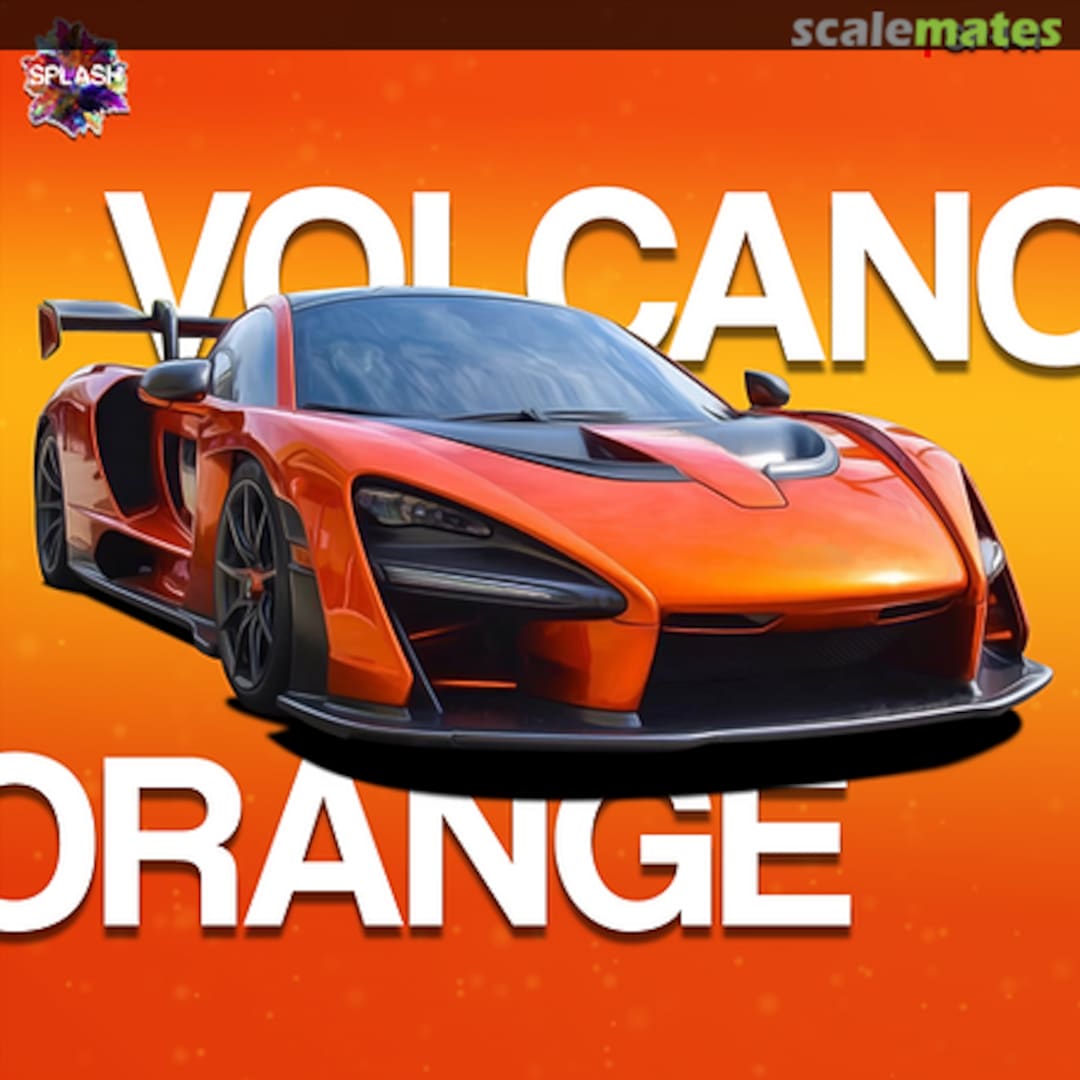 Boxart McLaren Volcano Orange  Splash Paints