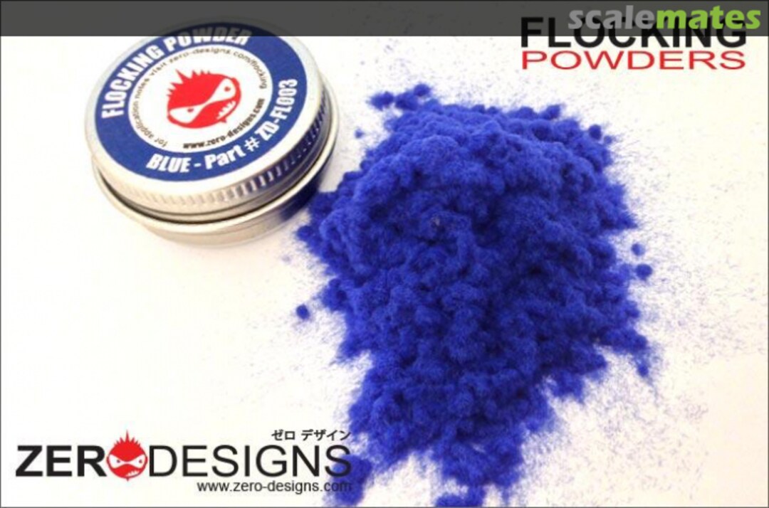 Boxart Flocking Powder - Blue  Zero Paints