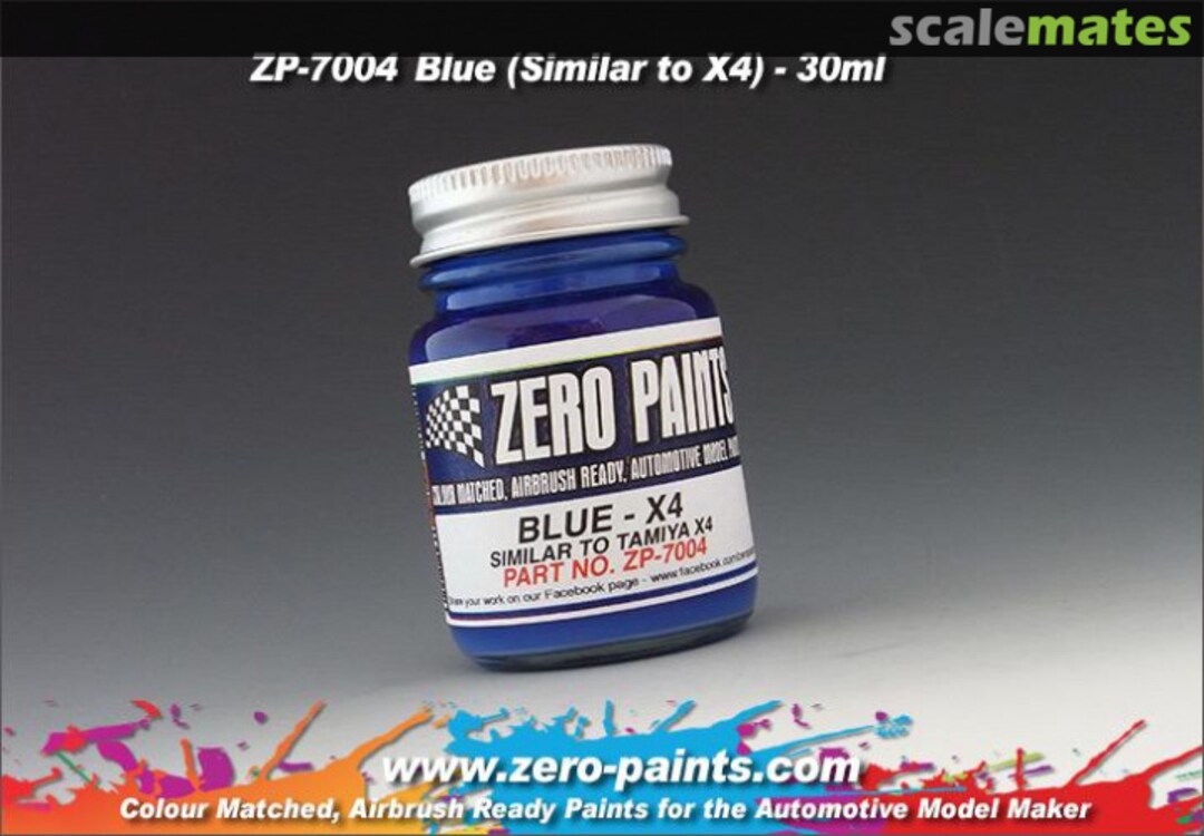 Boxart Blue - Similar to Tamiya X4  Zero Paints