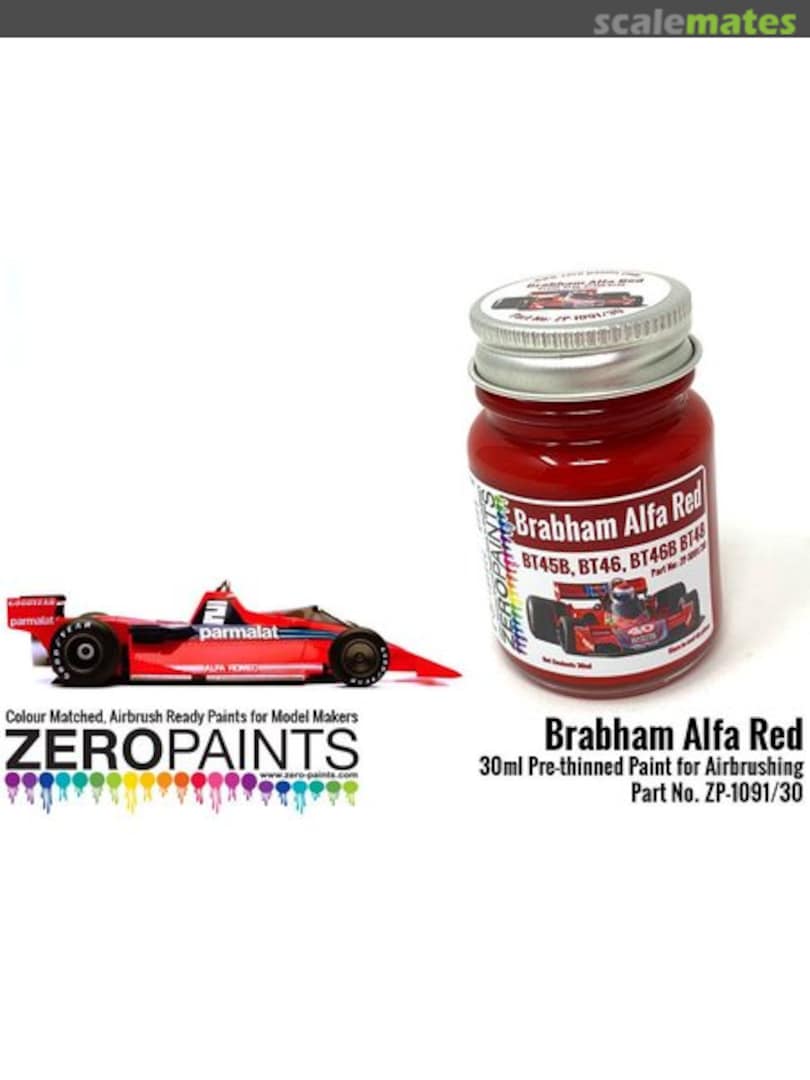 Boxart Brabham Alfa Red  Zero Paints