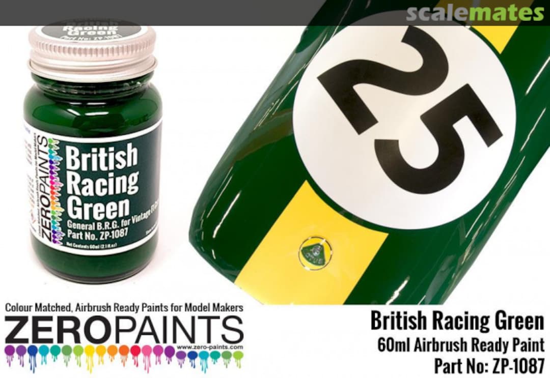 Boxart British Racing Green  Zero Paints