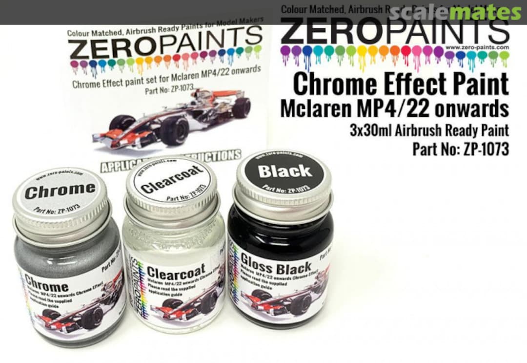 Boxart Chrome Effect(Mclaren MP4/22 onwards) ZP-1073 Zero Paints