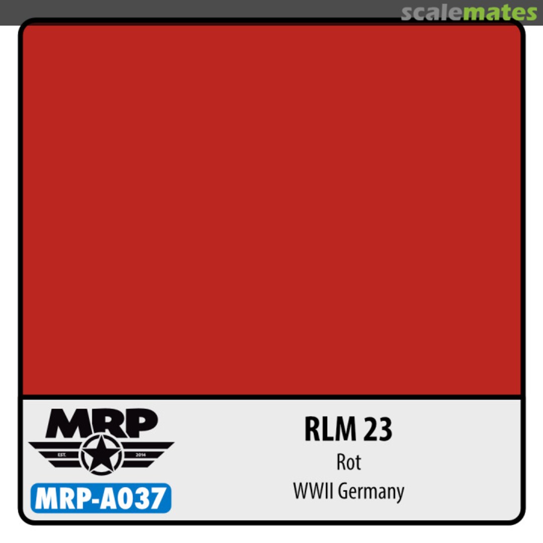 Boxart RLM 23 Rot - WWII Germany  MR.Paint