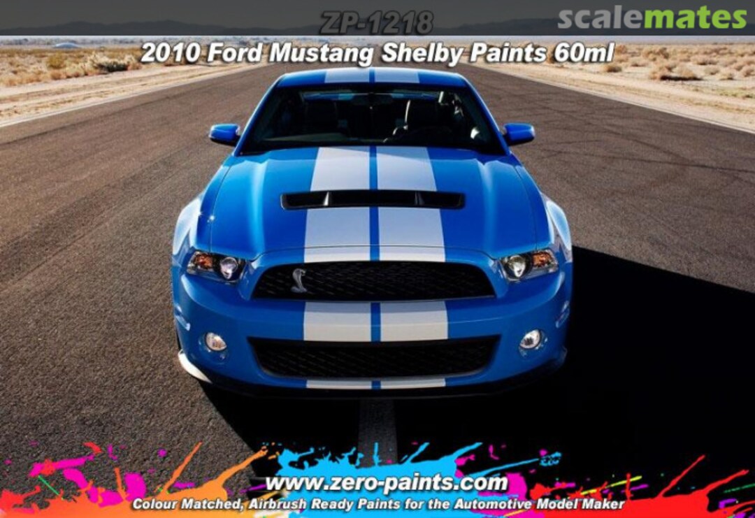 Boxart Grabber Blue CI Ford Mustang Shelby ZP-1218GB Zero Paints