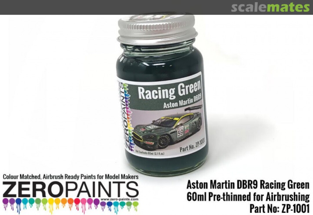 Boxart Aston Martin DBR9 Racing Green  Zero Paints