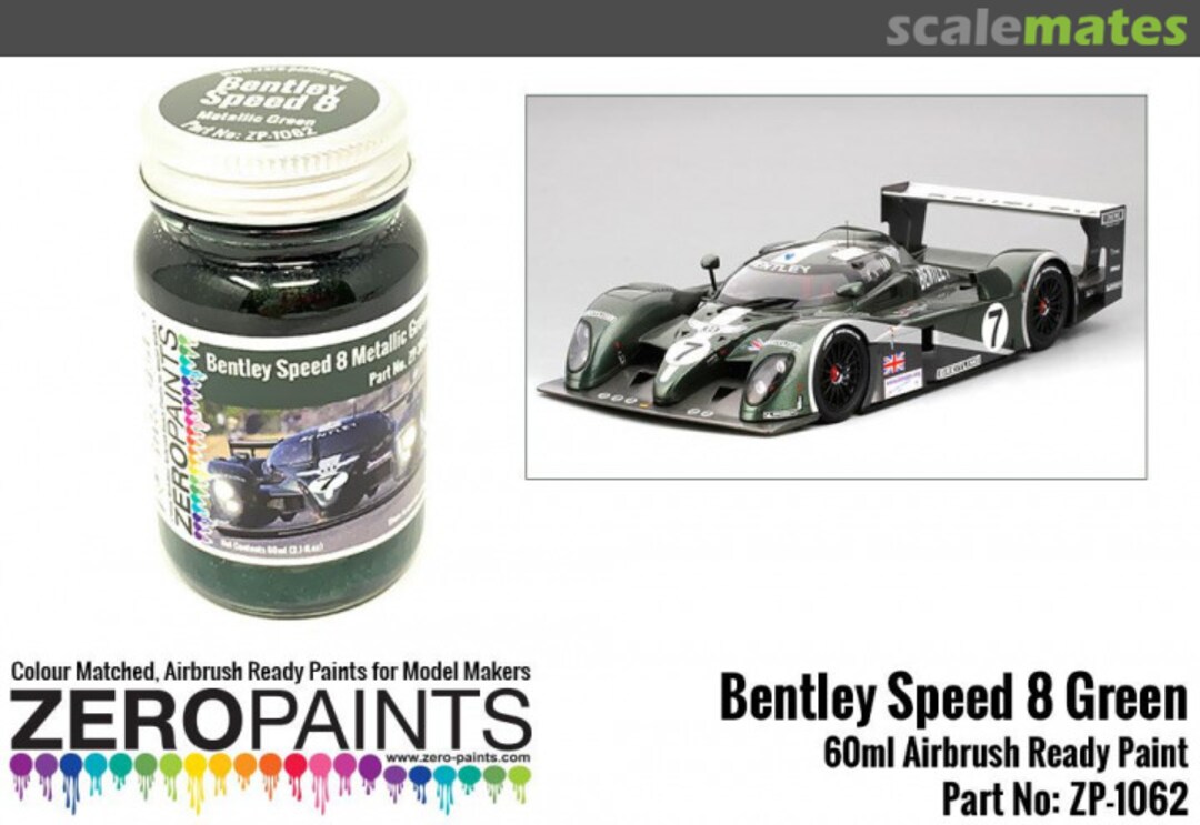 Boxart Bentley Speed 8 Green  Zero Paints