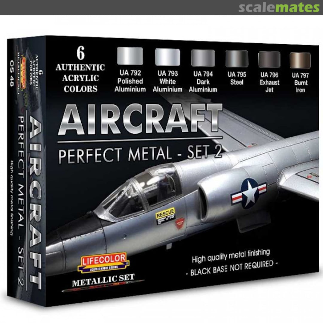 Boxart Aircraft - Perfect Metal - Set 2  Lifecolor