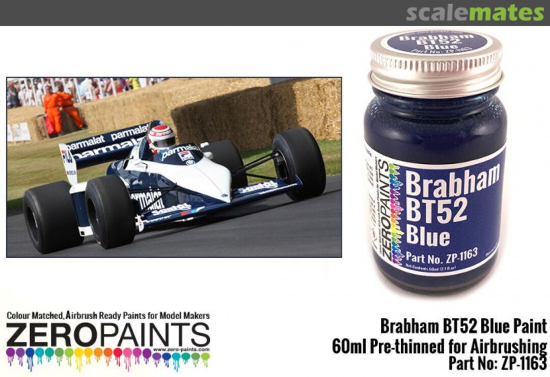 Boxart Brabham BT52 Blue  Zero Paints