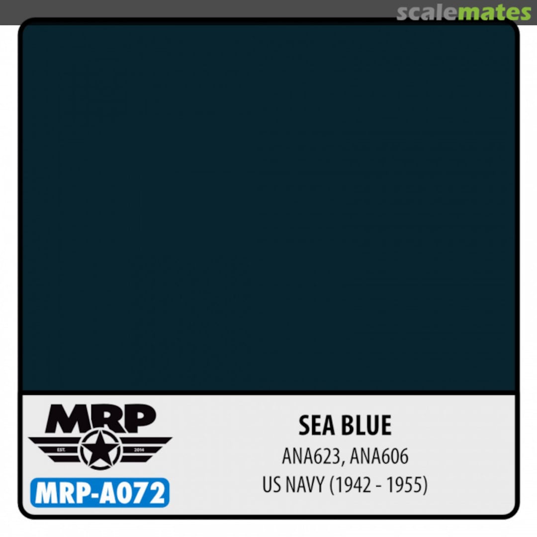 Boxart Sea Blue (ANA623, ANA606, FS15042) WWII US Navy  MR.Paint