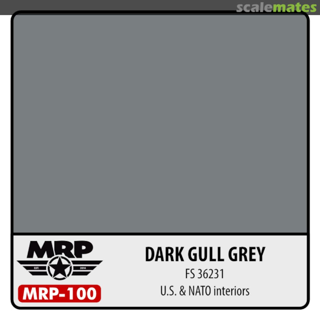 Boxart Dark Gull Grey, US & NATO interior (FS36231)  MR.Paint