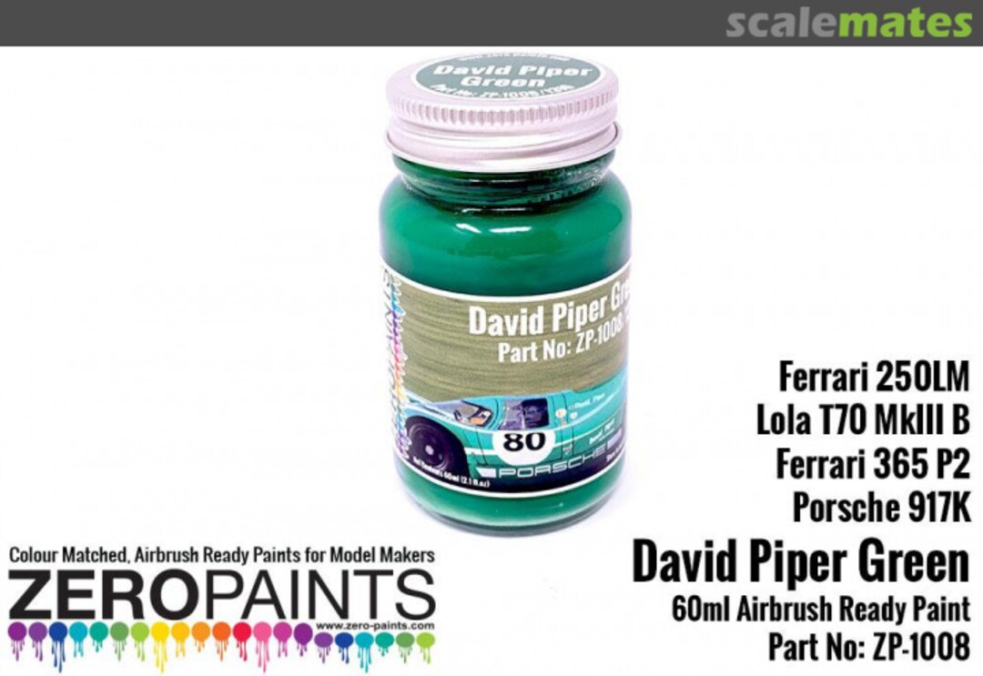 Boxart David Piper BP Green  Zero Paints
