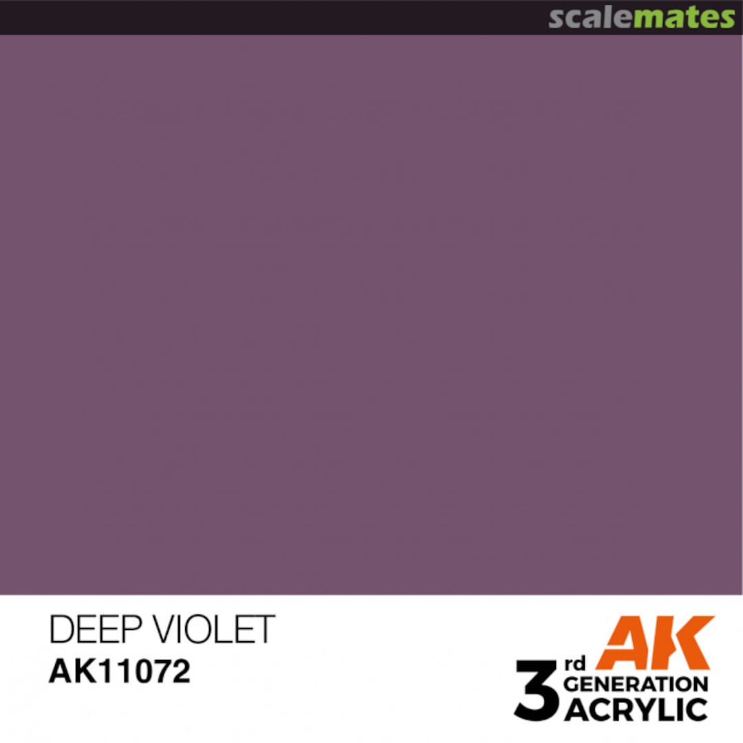 Boxart Deep Violet - Intense  AK 3rd Generation - General