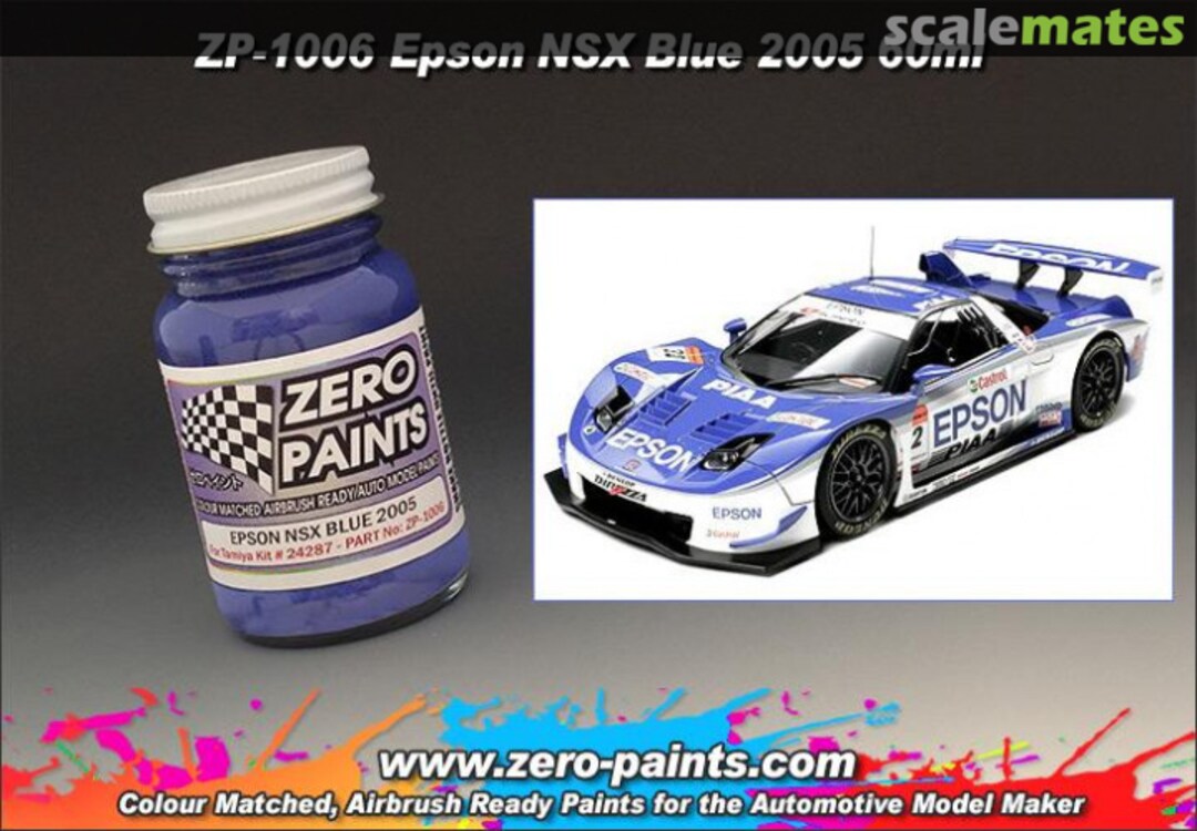 Boxart Epson NSX Blue 2005  Zero Paints