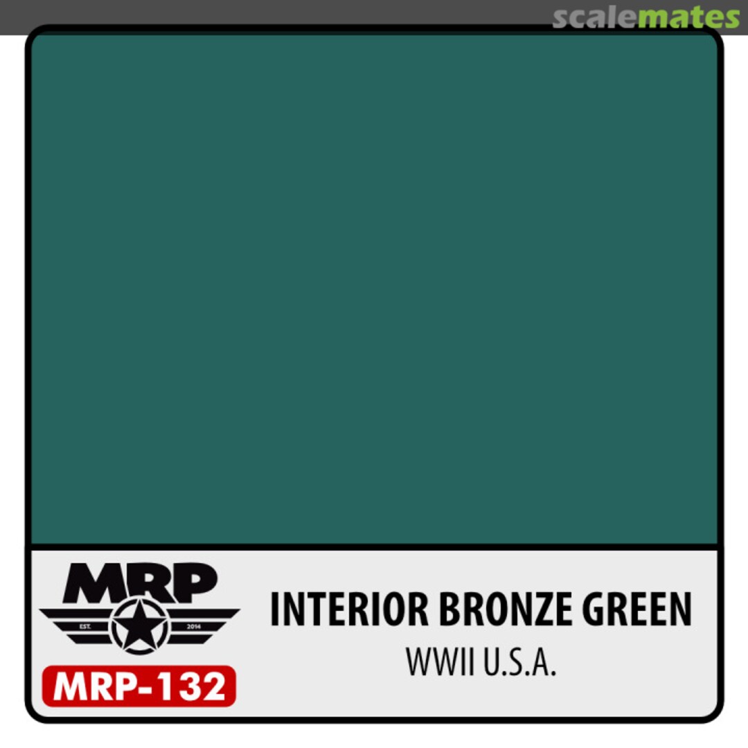 Boxart WWII US - Interior Bronze Green  MR.Paint