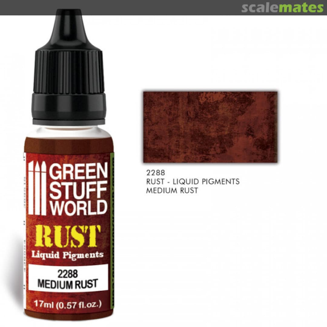 Boxart Liquid Pigments Medium Rust  Green Stuff World