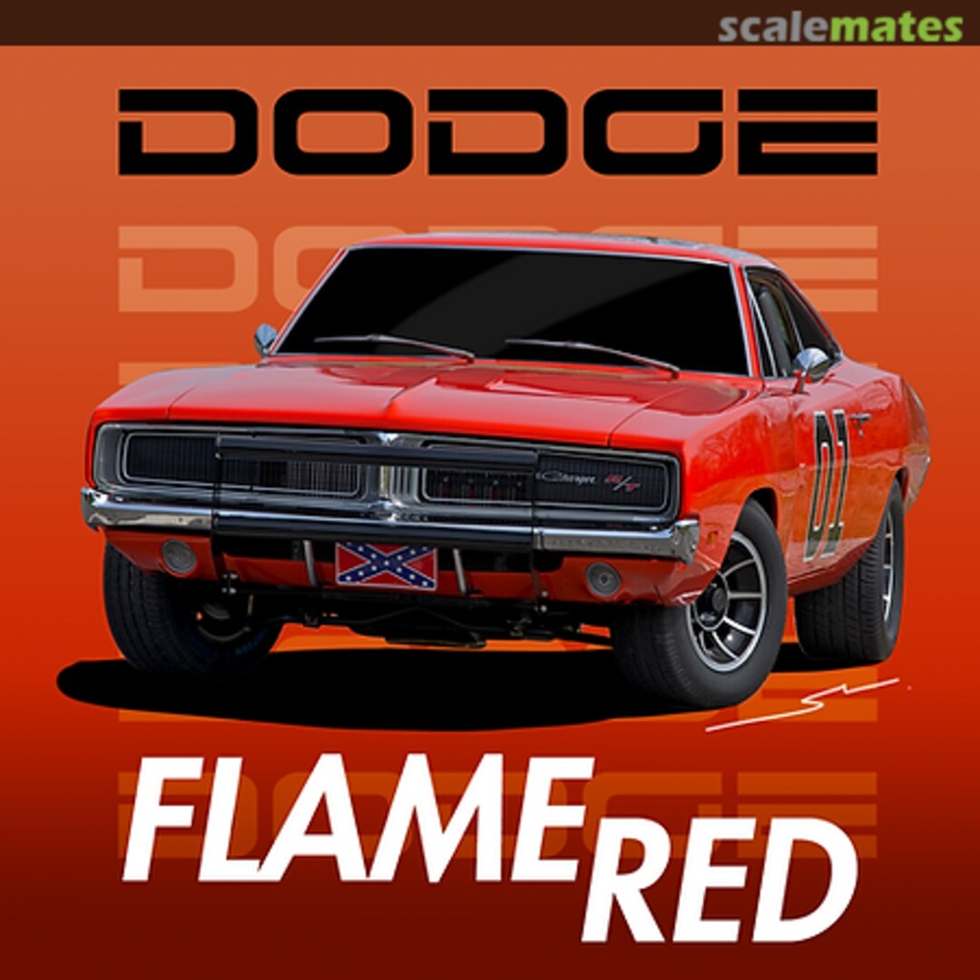 Boxart Dodge Flame Red (General Lee)  Splash Paints