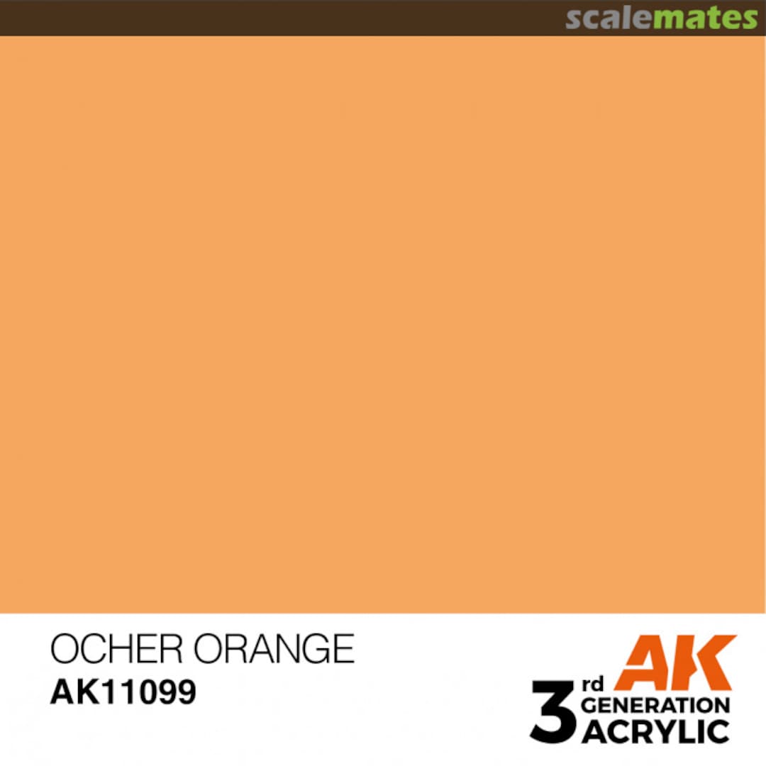 Boxart Ocher Orange - Standard  AK 3rd Generation - General