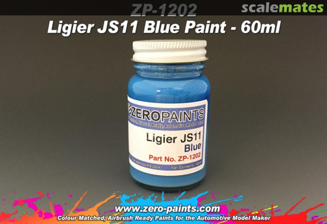 Boxart Ligier JS11 Blue  Zero Paints