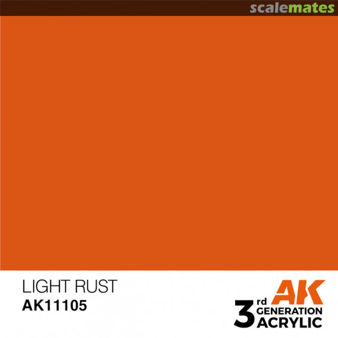 Boxart Light Rust - Standard  AK 3rd Generation - General