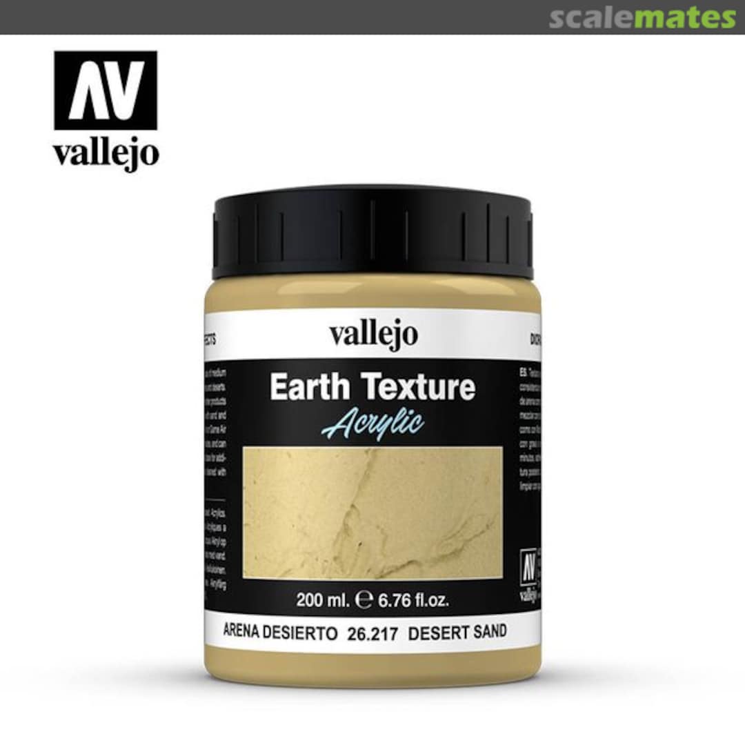 Boxart Acrylic Earth Texture - Desert Sand  Vallejo Diorama Effects