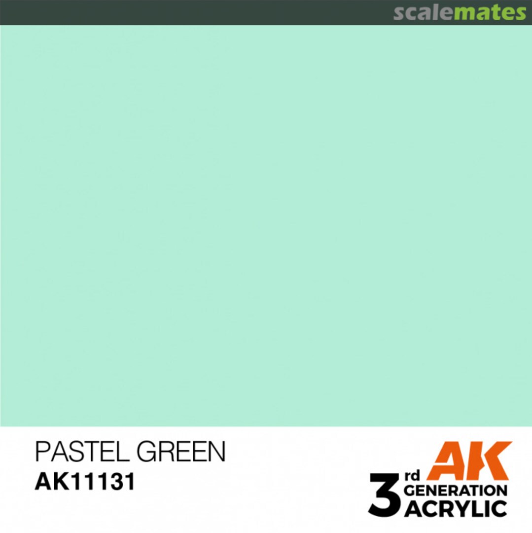 Boxart Pastel Green - Pastel  AK 3rd Generation - General