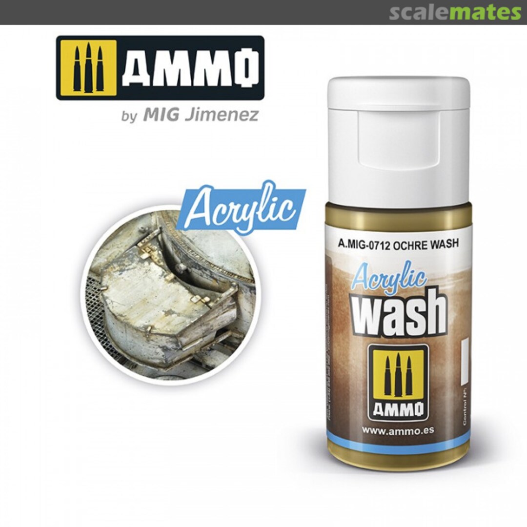 Boxart ACRYLIC WASH Ochre Wash  Ammo by Mig Jimenez