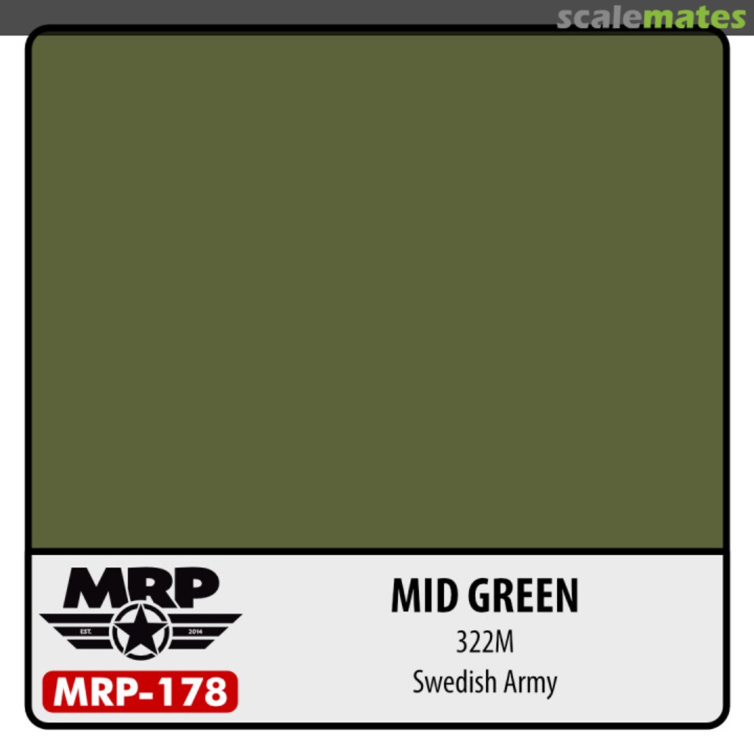 Boxart Mid Green 322M – Modern Swedish AF  MR.Paint