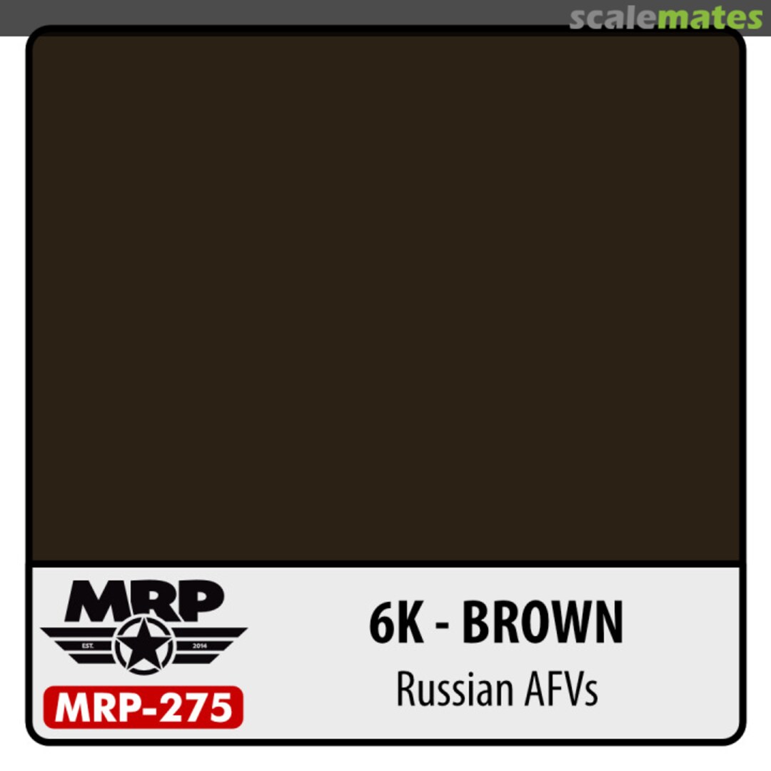 Boxart 6K - Brown Russian AFV  MR.Paint