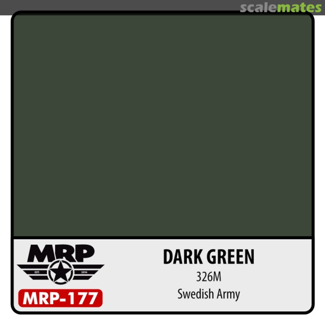 Boxart Dark Green 326M – Modern Swedish AF  MR.Paint