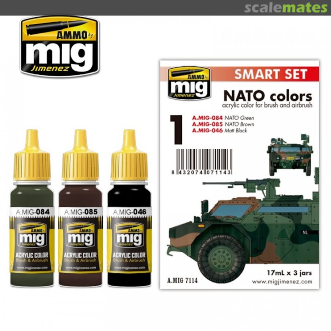 Boxart Nato Color Set  Ammo by Mig Jimenez