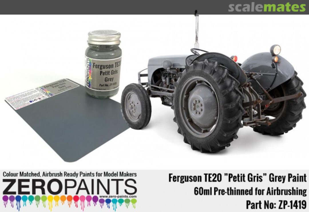 Boxart Ferguson TE20 ”Petit Gris” Grey  Zero Paints
