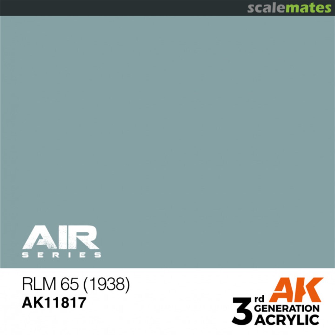 Boxart RLM 65(1938)  AK 3rd Generation - Air