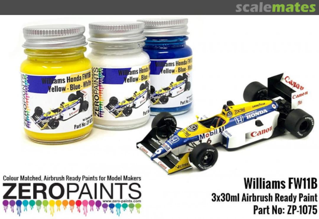 Boxart Williams FW11B Labatts Blue/Yellow  Zero Paints