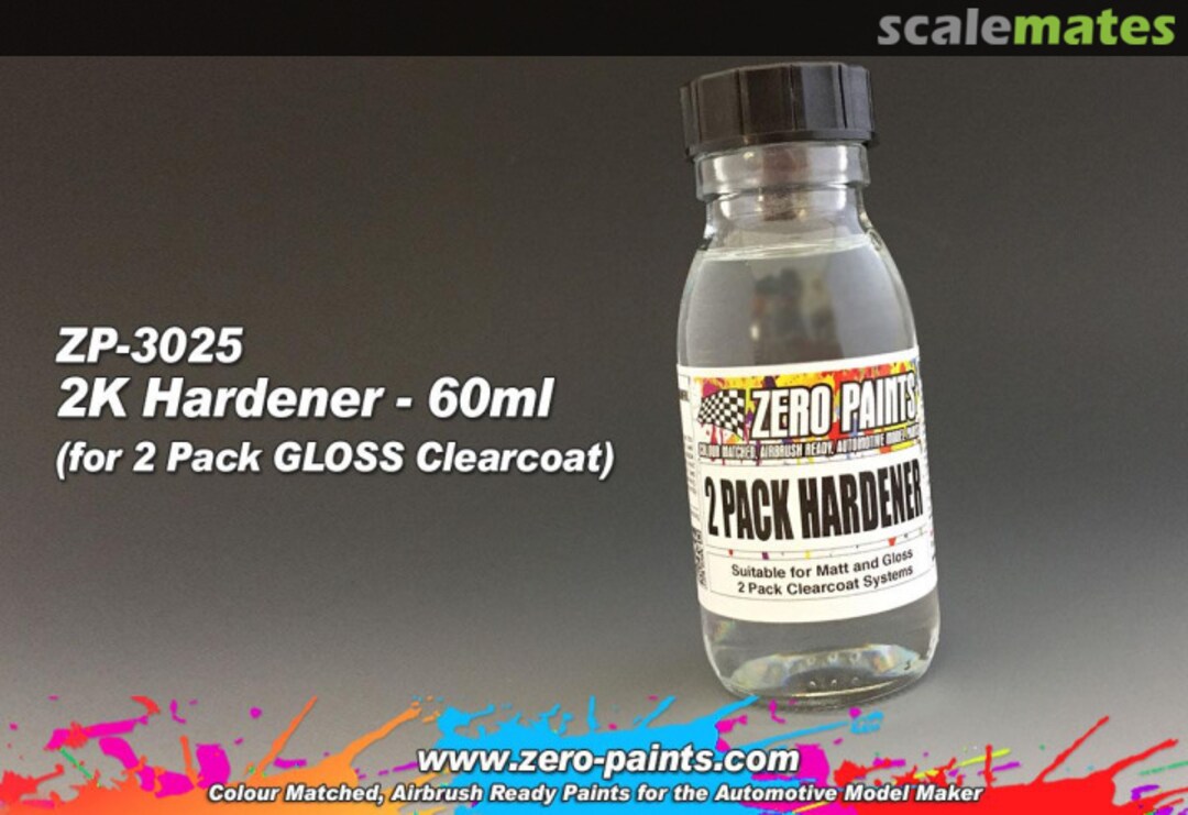 Boxart Spare Hardener for (2 Pack GLOSS Clearcoat Set ZP-3006)  Zero Paints