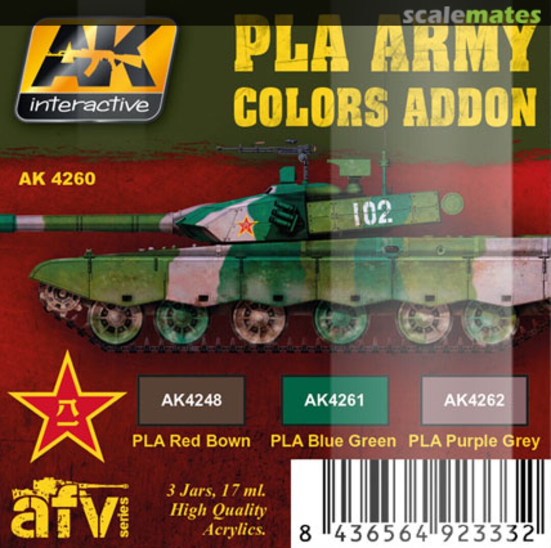 Boxart PLA Army Colors Addon  AK Interactive