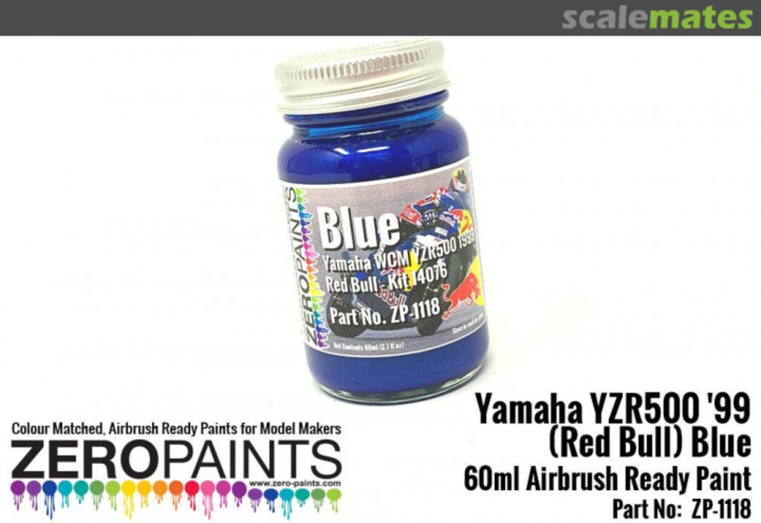 Boxart Yamaha YZR500 '99 Blue  Zero Paints