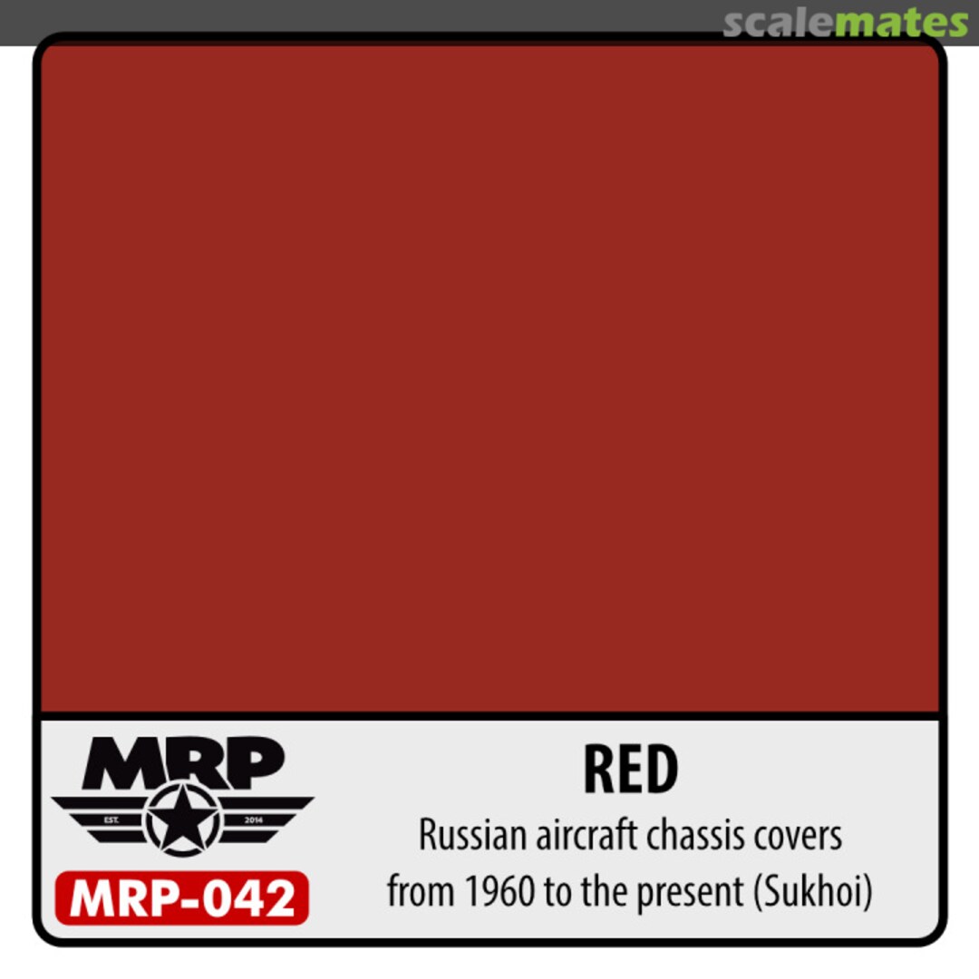 Boxart Red - Chassis Covers SU-27, SU-35, SU-37  MR.Paint