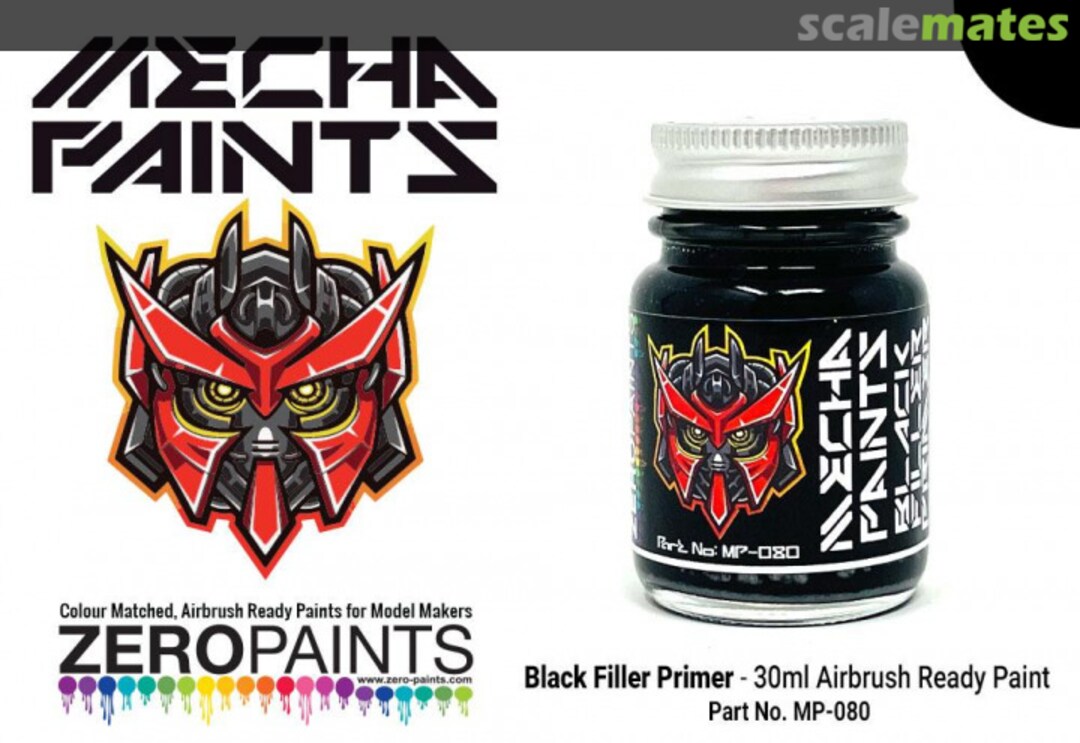 Boxart Black Primer  Mecha Paints