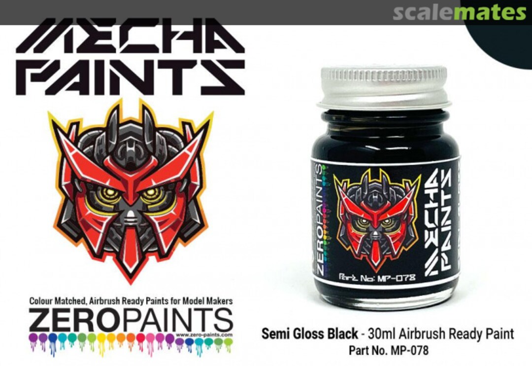 Boxart Semi-Gloss Black  Mecha Paints