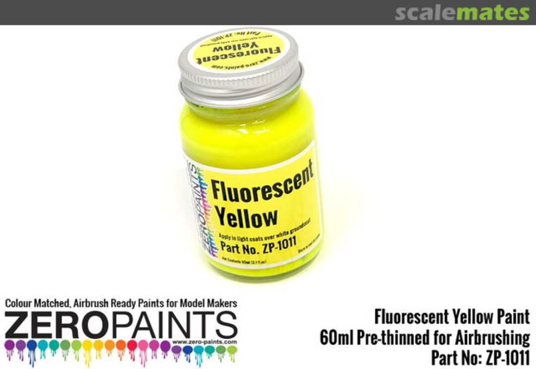 Boxart Fluorescent Yellow  Zero Paints