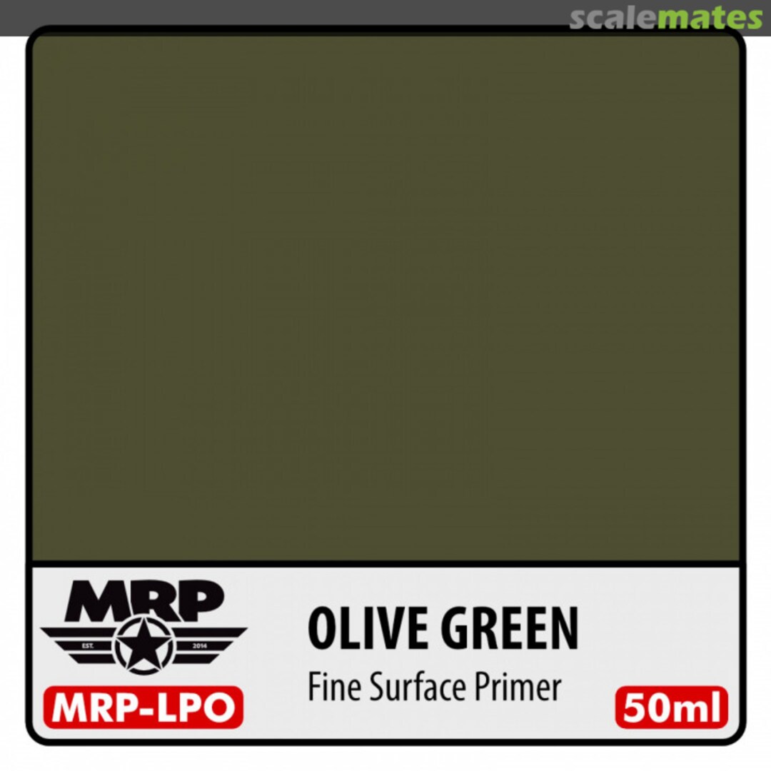 Boxart Fine Surface Primer - Olive Green  MR.Paint