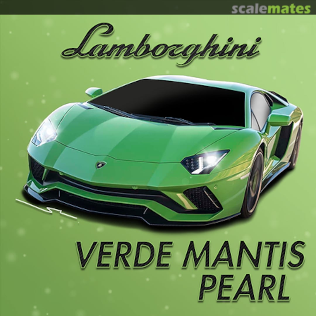 Boxart Lamborghini Verde Mantis Pearl  Splash Paints