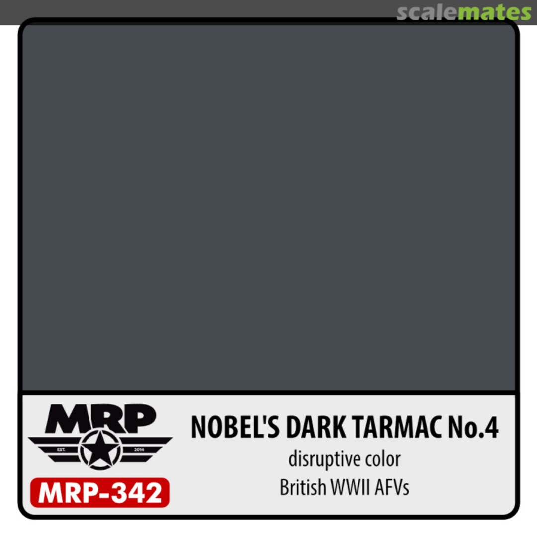 Boxart Nobel‘s Dark Tarmac No.4 (British WWII AFV)Disruptive Colour  MR.Paint
