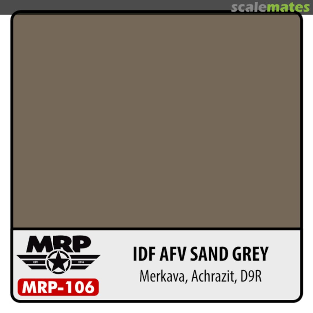 Boxart IDF AFV Sand Grey  MR.Paint