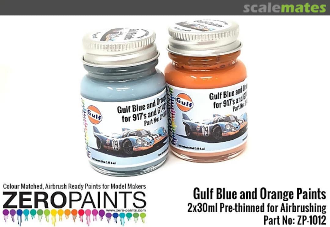 Boxart Gulf Blue and Orange  Zero Paints
