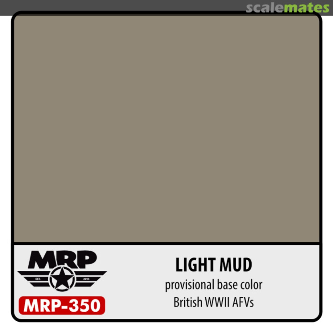 Boxart Light Mud (British WWII AFV) (Provisional Base Colour)  MR.Paint