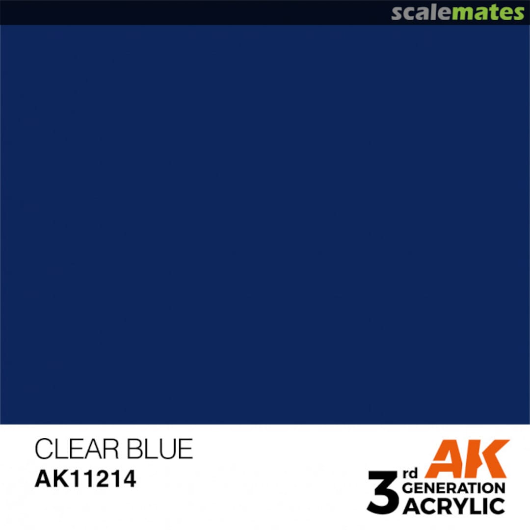 Boxart Clear Blue - Standard  AK 3rd Generation - General