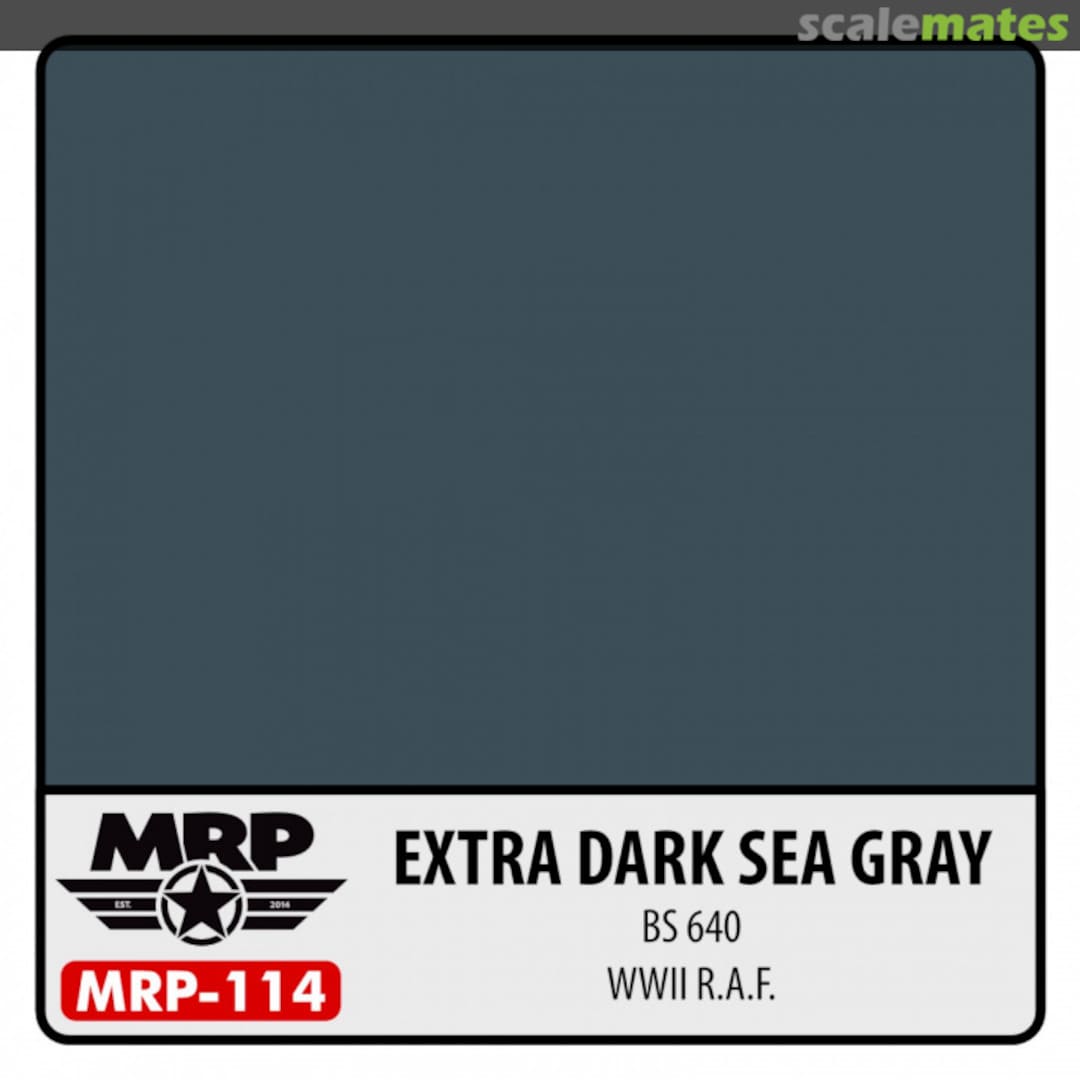 Boxart WWII RAF - Extra Dark Sea Grey (BS 640)  MR.Paint