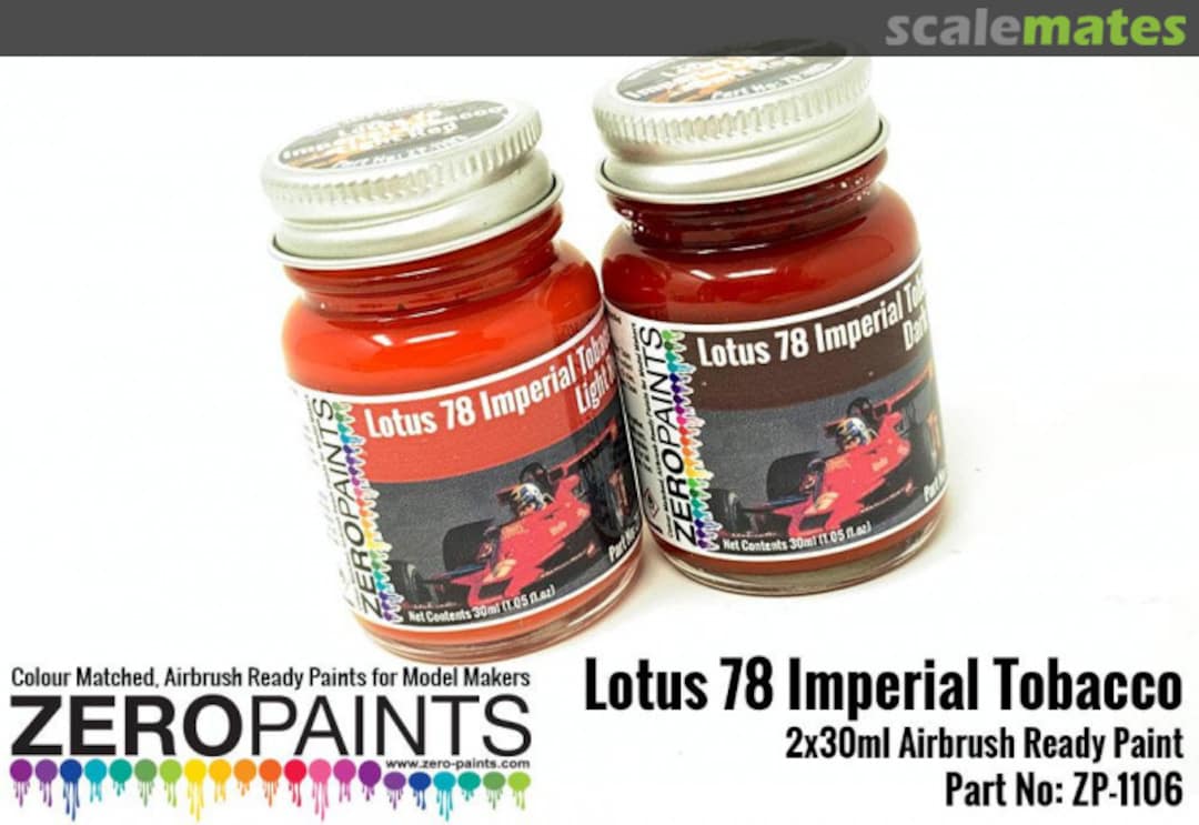Boxart Lotus 78 Imperial Tobacco  Zero Paints