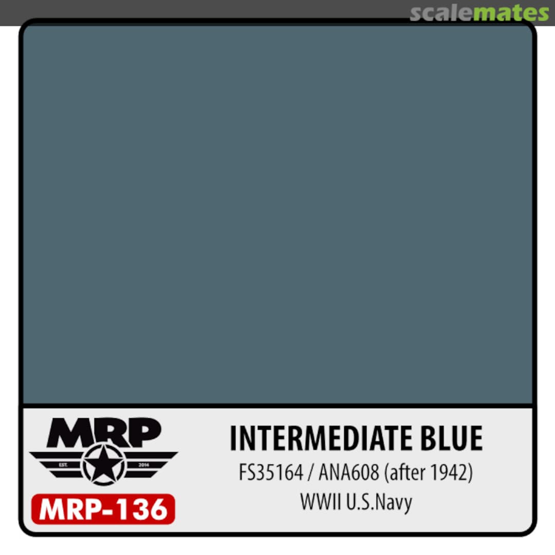 Boxart WWII US - Intermediate Blue ANA608 / FS35164 (a.1942)  MR.Paint